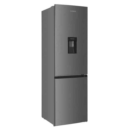 Combina frigorifica Samus SCX359NFIDE, 251 L, Full No Frost, Motor Dual Inverter, Clasa energetica E, Termostat reglabil, H 181 cm, Inox(laterale argintii)