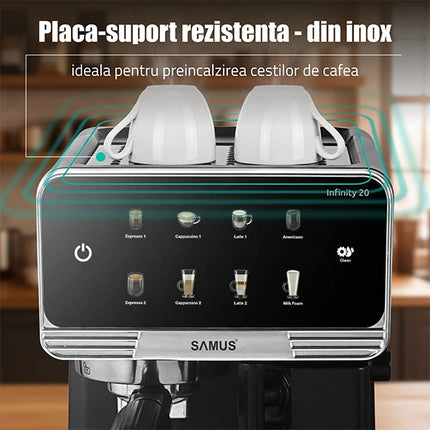 Espressor Manual Samus Infinity 20