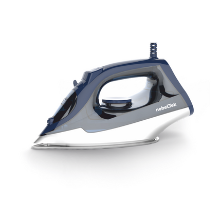 Fier de calcat nobeLTek NSI2400, 1750 W, talpa ceramica, jet abur puternic 25 g/minut, abur vertical, auto curatare, anti calcar, rezervor 350 ml