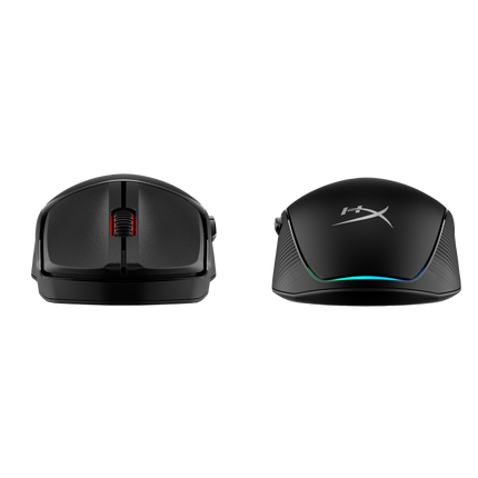 Mouse wireless HyperX Pulsefire Fuse, autonomie pana la 85 de ore, 6 butoane, compatibilitate PC, PS5, Xbox Series X|S. Compatibilitate software: NGENUITY, negru