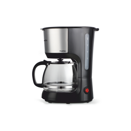 Cafetiera nobeLTek NCM75B, 750 W, 1.25 l capacitate, filtru permanent, anti-picurare, functie pastrare cald 40 min, zgomot redus, Negru