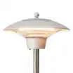 Incalzitor terasa electric, cu halogen, Albatros IT-1500A, 1500 W, 220 V, 2 trepte, D 485 mm
