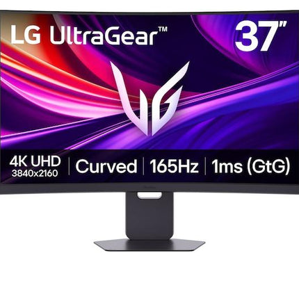 Monitor LG 36.5" 37G800A-B.AEUQ, Curvature: 100R, Diagonal (inch): 36.5, Diagonal (cm): 92, Aspect ratio: 16:9, Panel: VA, Resolution: 3840x2160, Refresh Rate: 165Hz, Response time GtG: 1ms, Brightness (max): 400 cd/mÂ², Contrast (static) : 4000:1, Viewing angle: 178/178, Color Gamut Type: DCI-P3