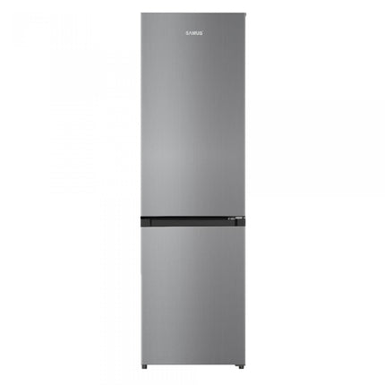 Combina frigorifica Samus SCX358NFIE, 253 L, Full No Frost, Motor Dual Inverter, Clasa energetica E, H 181 cm, Inox(laterale argintii)