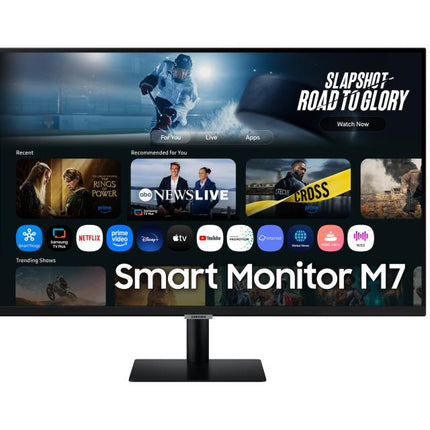 Monitor Samsung 32" LS32FM700UUXDU, Diagonal (inch): 32, Diagonal (cm): 81, Aspect ratio: 16:9, Panel: VA, Resolution: 3840x2160, Refresh Rate: 60Hz, Response time GtG: 4ms, Brightness (max): 300 cd/mÂ², Contrast (static) : 3000:1, Viewing angle: 178/178, Color Gamut Type: NTSC, Color Gamut Coverage