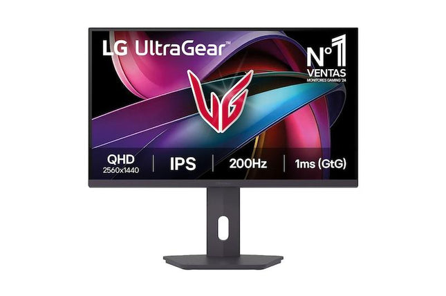 Monitor LG 27" 27G610A-B.AEUQ, Diagonal (inch): 27, Diagonal (cm): 68, Aspect ratio: 16:9, Panel: IPS, Resolution: 2560x1440, Refresh Rate: 200Hz, Response time GtG: 1ms, Brightness (max): 400 cd/mÂ², Contrast (static) : 1000:1, Viewing angle: 178/178, Color Gamut Type: sRGB, Color Gamut Coverage