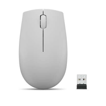 Mouse wireless Lenovo 300, Arctic Grey