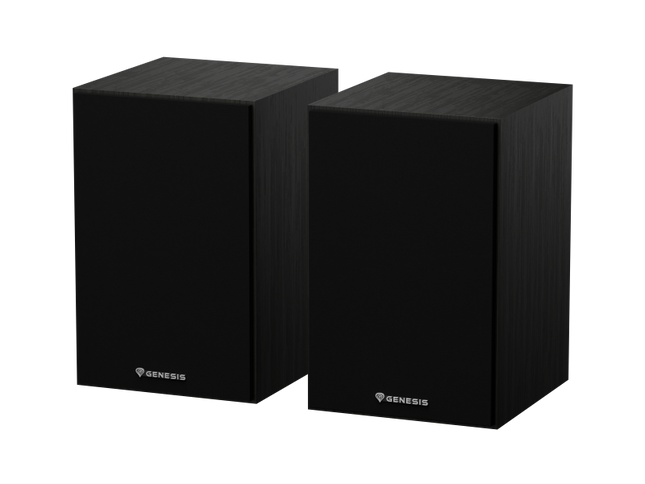 Boxe Genesis Arsen 302BT 2.0, putere RMS 10W x 2, frecventa raspusn 60 - 20000 Hz, material MDF, negru