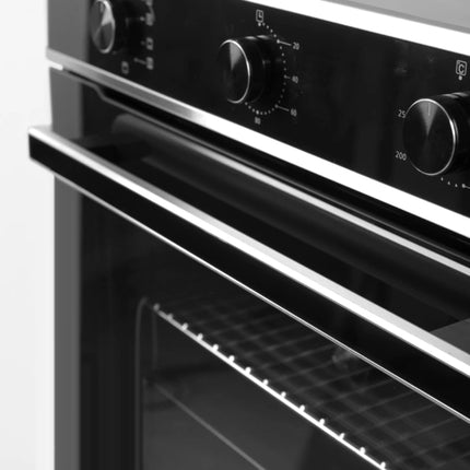Cuptor incorporabil Samus SC628GX9 – 75 L, 2800 W, 9 funcții, ventilator, display digital, clasa A, negru