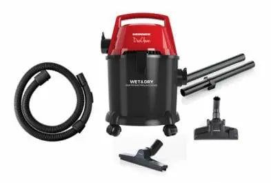 ASPIRATOR MULTIFUNC?IONAL CU ASPIRARE UMED? ?I USCAT? HEINNER DuoClean HVC-MWD1400P-BK, 1400W, 15 L, FUNC?IE SUFLARE, SAC 3 L, FILTRU HEPA, NEGRU/RO?U