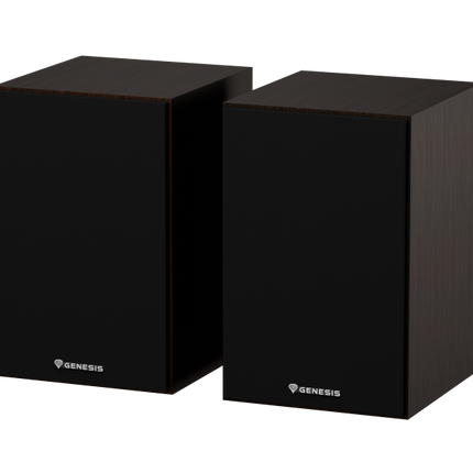 Boxe Genesis Arsen 302BT 2.0, putere RMS 10W x 2, frecventa raspusn 60 - 20000 Hz, material MDF, maro