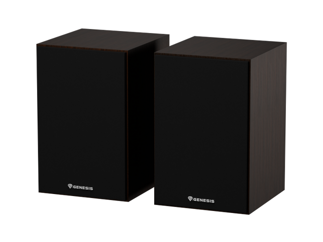 Boxe Genesis Arsen 302BT 2.0, putere RMS 10W x 2, frecventa raspusn 60 - 20000 Hz, material MDF, maro