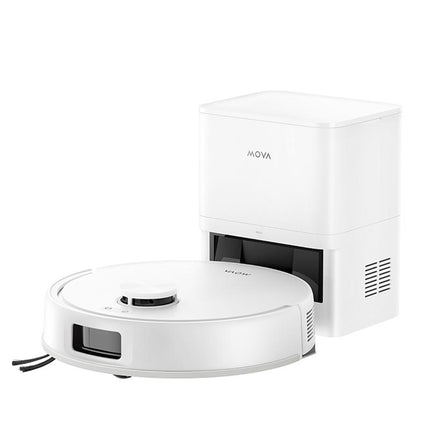 Aspirator robot cu mop MOVA E20S Pro Plus RLE23SD, 13000Pa, 3200mAh, 3DAdaptâ„¢ Obstacle Avoidance, statie colectare