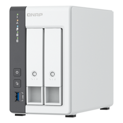 NAS QNAP 216G 2-Bay, CPU ARM 2.0GHz Quad core, RAM 4GB, 2.5"/3.5" SATA 6Gbps HDD (neincluse), LAN: 1 x 2.5GbE + 1 x GbE, USB3.2 Gen1: 1 USB2.0: 2, tower, adaptor alimentare, garantie 2 ani