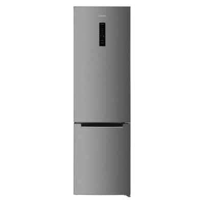 Combina frigorifica Albatros CNFX515IME, Full No Frost, Motor Inverter, 326 L, Clasa energetica E, Afisaj digital, 3 sertare vcongelator, H 201 cm, Inox ( laterale argintii)