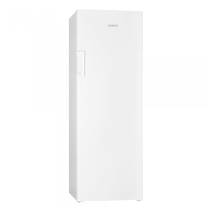 Congelator, Samus SCGW339IE, 242 litri, clasa E, 7 rafturi, inaltime 170 cm, motor inverter, termostat reglabil, usa reversibila, alb