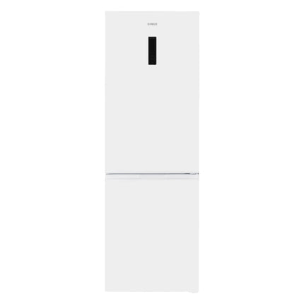 Combina frigorifica Samus SCW540NFIE, Full No Frost, Motor Dual Inverter, 400 L, Clasa energetica E, H 186 cm, Alb