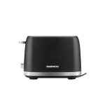 Prajitor de paine Daewoo DBT280B, 800 W, tavita de firimituri, functie decongelare, control electronic rumenire, functie reincalzire, 2 felii, Negru