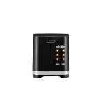 Prajitor de paine Daewoo DBTCT80B, putere 800 W,Display LED, functie reincalzire, functie decongelare, tavita pentru firimituri, control electronic rumenire, carcasa Cool Touch, culoare negru