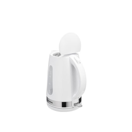 Fierbator electric Daewoo DKE220W, 2200 W, 1.7 L, indicator luminos, oprire automata, Alb