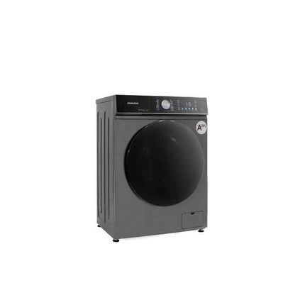 Masina de spalat rufe Daewoo DWD-CS8014SK, 8 kg, motor inverter, 1400 rpm, clasa A-20%, 16 programe, display touch, steam wash, Super Spa, Gri
