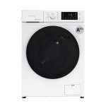 Masina de spalat rufe frontala, Daewoo DWD-FV5021-5, 8 kg, 1200 rpm, clasa A, adancime 48 cm, motor inverter, Time Delay, Child Lock, Super Spa, Steam, Quick Wash, Tub Clean, Night Wash, StormWash, alb