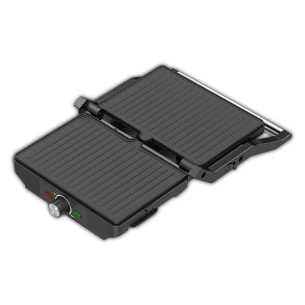 Grill electric Samus GTS-1600X, 1600 W, Tip placi grill antiaderente, Indicatoare luminoase, Control reglabil al temperaturii