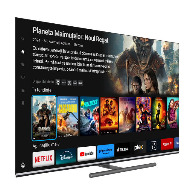 Televizor OLED Smart Horizon 55HZ9930U/B – 4K Ultra HD, 139 cm, Dolby Vision, Wi-Fi, negru