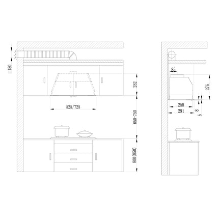 Hota Decorativa Samus HS630DLB