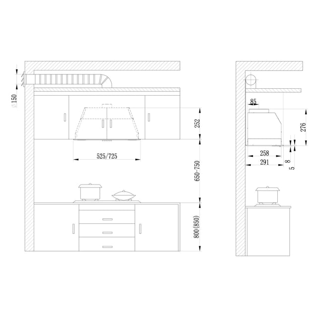 Hota Decorativa Samus HS630DLB
