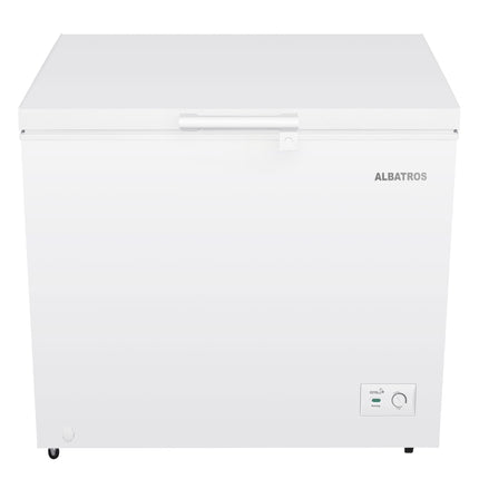 Lada frigorifica Albatros LA280IME, Fast Freeze, Motor Inverter, Dubla functionalitate (frigider/congelator), Clasa energetica E, Alb