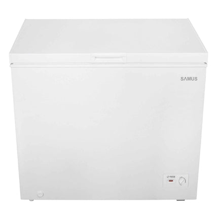 Lada frigorifica Samus LS231IE, Motor Inverter, Fast Freeze, 198 L, Clasa energetica E, Dubla functionalitate( frigider/congelator), Alb