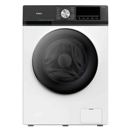 Masina de spalat rufe Samus WSEDI101491, 10 kg, Motor Inverter, Display LED, 16 programe, 1400 rotatii/min., Clasa energetica A
