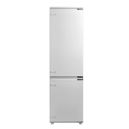 Combina frigorifica incorporabila Samus SCBI395NFE , 300 l, Full No Frost, Super Freeze, Clasa energetica E, 2 sertare + 1 raft congelator, H 195.5