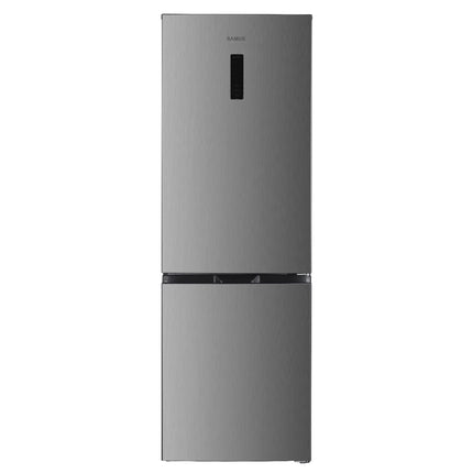 Combina frigorifică Samus  SCX540NFIE, 400 L, Full No Frost, Inox, 186 cm, Clasa energetică E