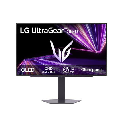 Monitor LG 26.5" 27GX704A-B.AEU, Diagonal (inch): 26.5, Diagonal (cm): 67, Aspect ratio: 16:9, Panel: OLED, Resolution: 2560x1440, Refresh Rate: 240Hz, Response time GtG: 0.03ms, Brightness (max): 275 cd/mÂ², Contrast (static) : 1.5M:1, Viewing angle: 178/178, Color Gamut Type: DCI-P3, Color Gamut