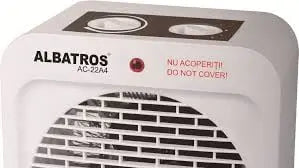 AEROTERMA AER CALD, ELECTRICA, ALBATROS AC-22A4, 2 TREPTE, 2 KW, 200 X 123 X 225 MM, TERMOSTAT REGLABIL, ALB Albatros