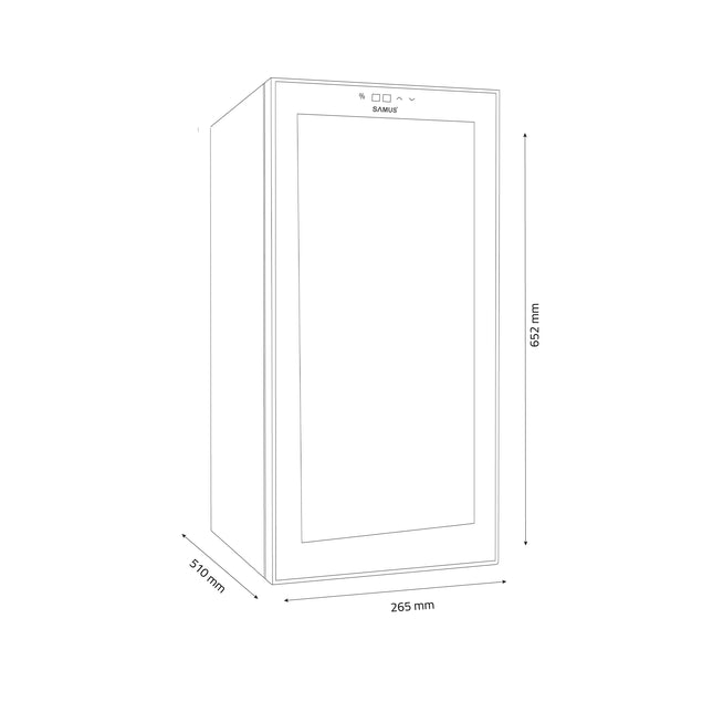 Racitor pentru Vin Termoelectric Samus SRV38LM12