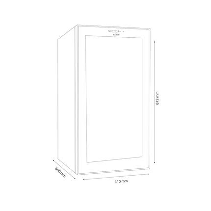Racitor pentru Vin Termoelectric Samus SRV50LM15