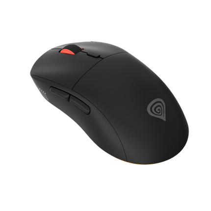 GENESIS Zircon XIII. Form factor: Ambidextrous. Movement detection technology: Optical, Device interface: RF Wireless + USB Type-C, Movement resolution: 26000 DPI, Buttons type: Pressed buttons, Buttons quantity: 7, Scroll type: Wheel, Acceleration (max): 50 G. Illumination colour: Multi. Power