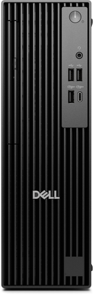 Desktop ConsumerDELLQCS1255 cu procesor AMD AMD Ryzen 3 8300G pana la 4.9 GHz, 8 GB DDR5, 512GB None, AMD Radeon 740M, Windows 11 Pro, Negru, 0