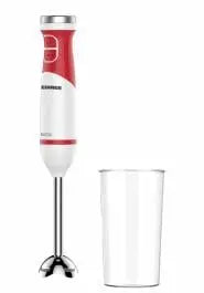 BLENDER DE MÂN? HEINNER NEWFLEX-600 HHB-D600WHR, 600W, VITEZ? VARIABIL?, LAME INOX, CAN? MIXAT 0.5L, ALB+RO?U