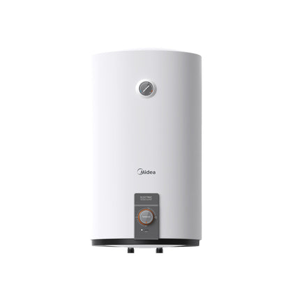 BOILER ELECTRIC MIDEA SALUTE D50-20EFN1 , MODEL DOUBLE TANK, 50 L, ELEMENT INCALZIRE USCAT PLUG & PLAY, SUPAPA DE SIGURANTA DE REDUCERE A PRESIUNII, WIFI, ALB MIDEA