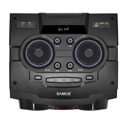 BOXĂ PORTABILĂ SAMUS FIESTA 12, 100W RMS, BLUETOOTH, FM RADIO, 400X401X1112MM, NEGRU Samus