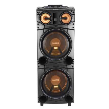 BOXĂ PORTABILĂ SAMUS FIESTA 12, 100W RMS, BLUETOOTH, FM RADIO, 400X401X1112MM, NEGRU Samus