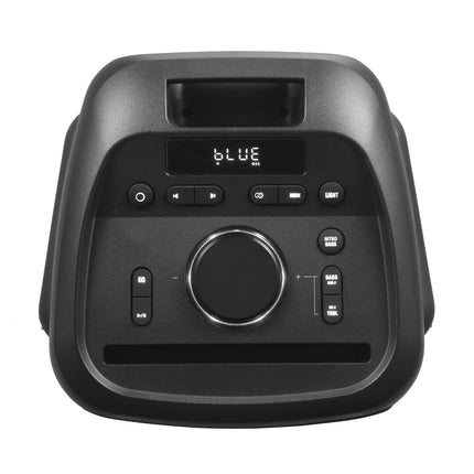 BOXA PORTABILA SAMUS PRIME SOUND 370, PUTERE RMS 280 W / DE IESIRE 370 W / PMPO 2800 W, AFISAJ ELECTRONIC LED, COMPATIBIL MP3, MP4, DVD, TV, PC, FM RADIO, BLUETOOTH 5.0, EGALIZATOR, NEGRU Samus