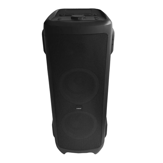 BOXA PORTABILA SAMUS PRIME SOUND 370, PUTERE RMS 280 W / DE IESIRE 370 W / PMPO 2800 W, AFISAJ ELECTRONIC LED, COMPATIBIL MP3, MP4, DVD, TV, PC, FM RADIO, BLUETOOTH 5.0, EGALIZATOR, NEGRU Samus