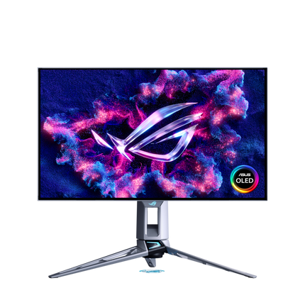 Monitor Asus 26.5" PG27AQWP-W, Diagonal (inch): 26.5, Diagonal (cm): 67, Aspect ratio: 16:9, Panel: WOLED, Resolution: 2560x1440, Refresh Rate: 540Hz, Response time GtG: 0.02ms, Brightness (max): 1500 cd/mÂ², Contrast (static) : 1.5M:1, Viewing angle: 178/178, Color Gamut Type: DCI-P3, Color Gamut