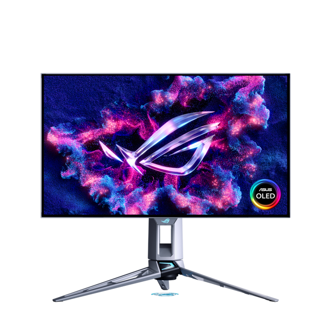 Monitor Asus 26.5" PG27AQWP-W, Diagonal (inch): 26.5, Diagonal (cm): 67, Aspect ratio: 16:9, Panel: WOLED, Resolution: 2560x1440, Refresh Rate: 540Hz, Response time GtG: 0.02ms, Brightness (max): 1500 cd/mÂ², Contrast (static) : 1.5M:1, Viewing angle: 178/178, Color Gamut Type: DCI-P3, Color Gamut