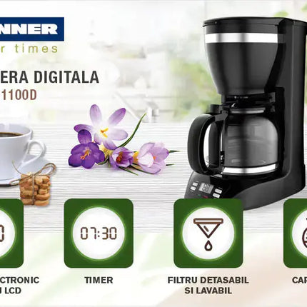 CAFETIERA HEINNER SAVORY HCM-1100D Heinner